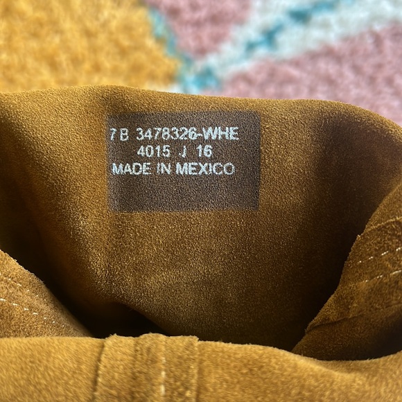 FRYE Cara Tall Boot Wheat Size 7 - Picture 13 of 15